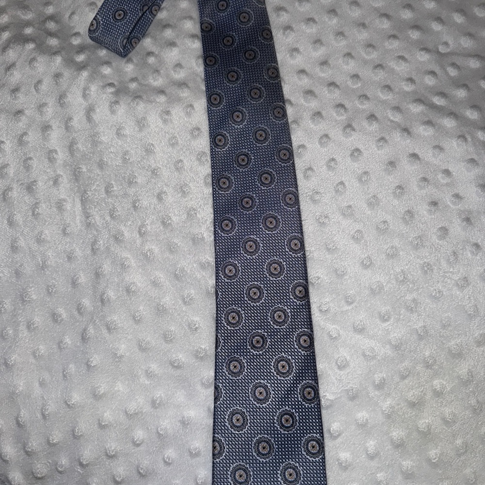 Nordstrom Men's Shop Blue Patterned Tie